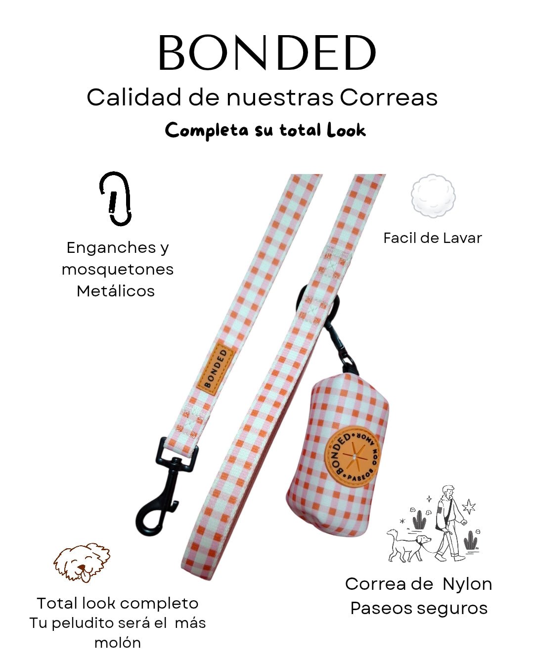 bonded arnesesparaperros arneses correasapraperros perros tiendapsramascotas collaresdegato paraperros