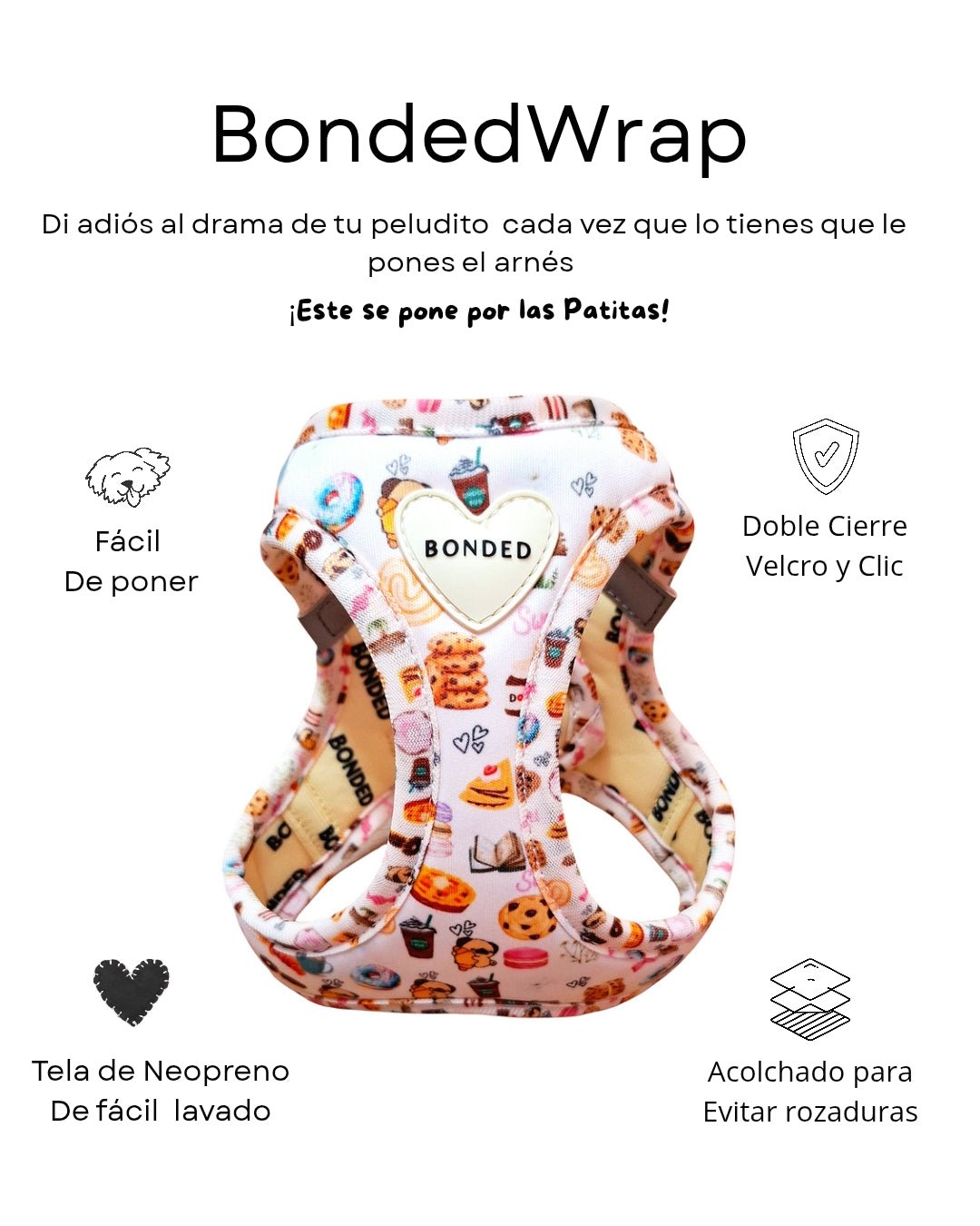 bonded arnesesparaperros arneses correasapraperros perros tiendapsramascotas collaresdegato paraperros